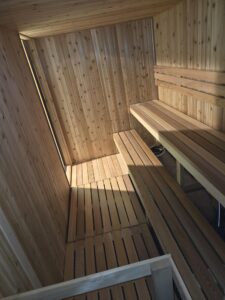 indoor sauna